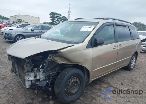 2005 Toyota Sienna Ce from USA, damaged, VIN 5TDZA23C05S348309